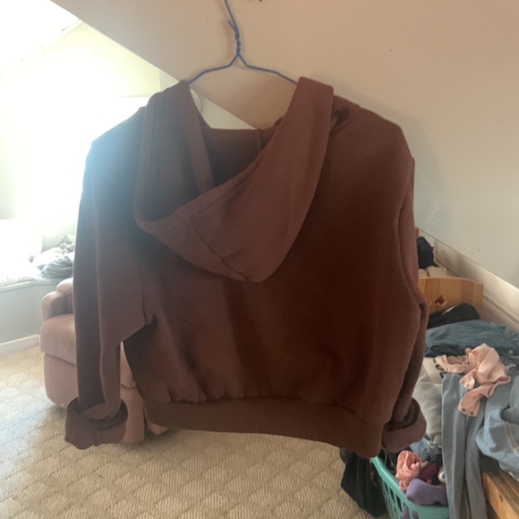 Womens cropped zip up - Picture 4 of 4